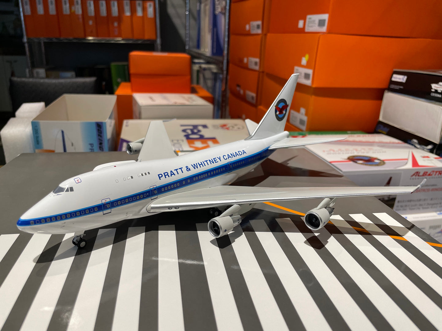 RBF絕版 IF 金屬 Pratt & Whitney Canada 747SP-B5 C-GT IF74SPPW1120 *free shipping* 全球免運費
