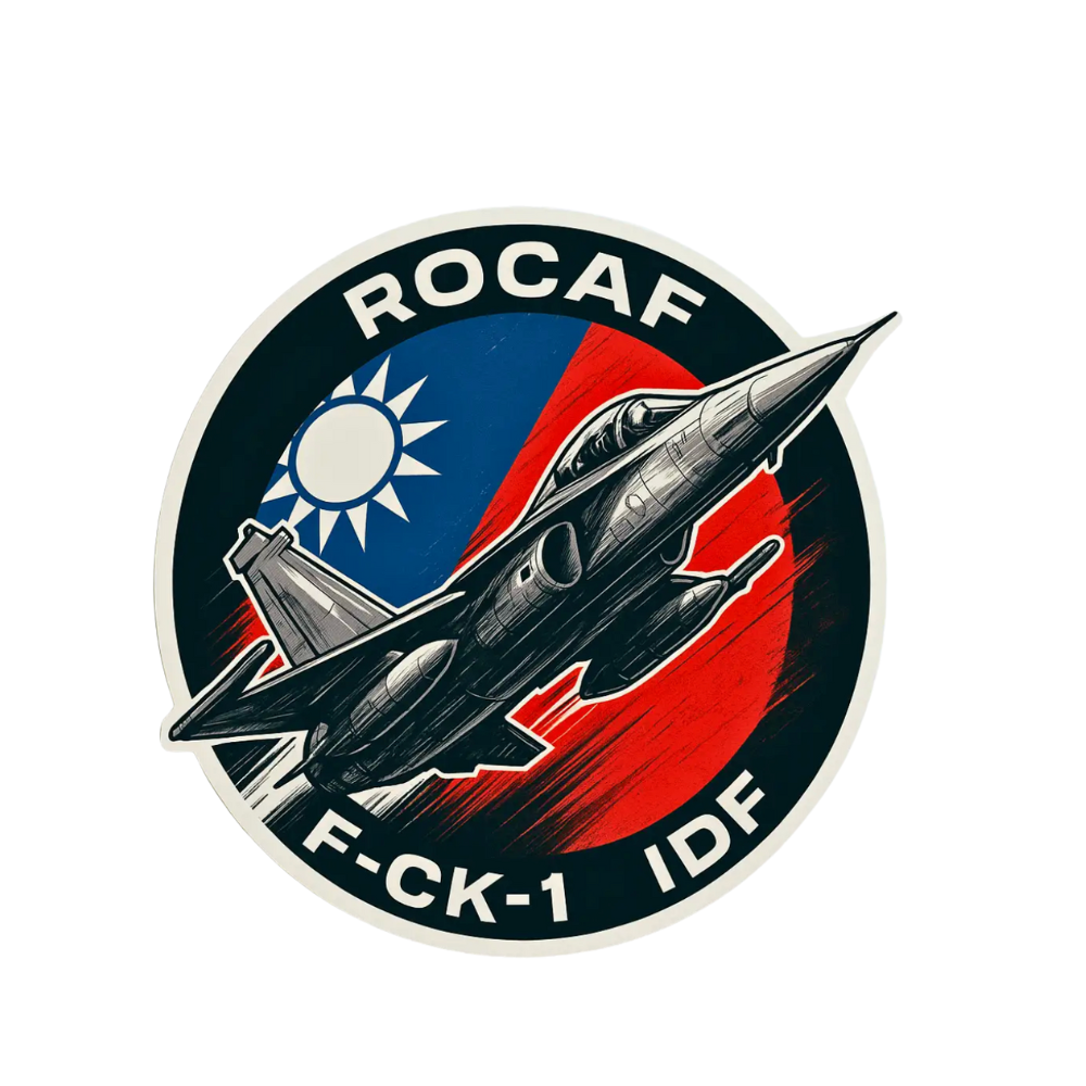 RBF現貨 ROC IDF 10CM STICKER 貼紙 S-RCIDF *kostenloser Versand* 全球免運費