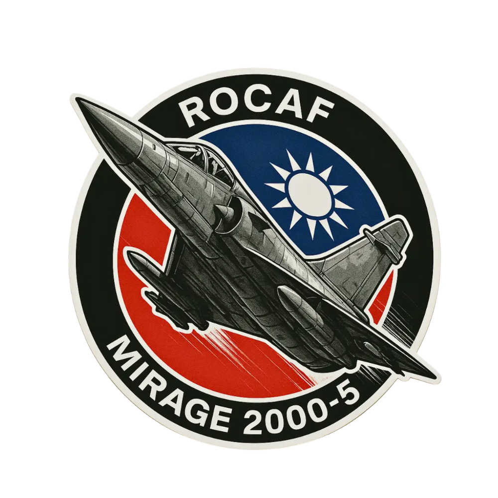 RBF現貨 ROC Mirage2000 10CM STICKER 貼紙 S-RCM2 *kostenloser Versand* 全球免運費