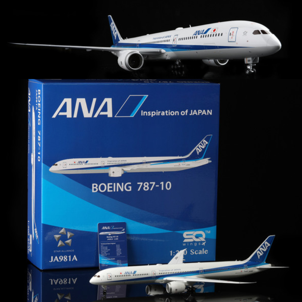 "RBF 現貨 1:200 ANA B787-10 JA981A L2037 全球免運 Free Shipping Worldwide"