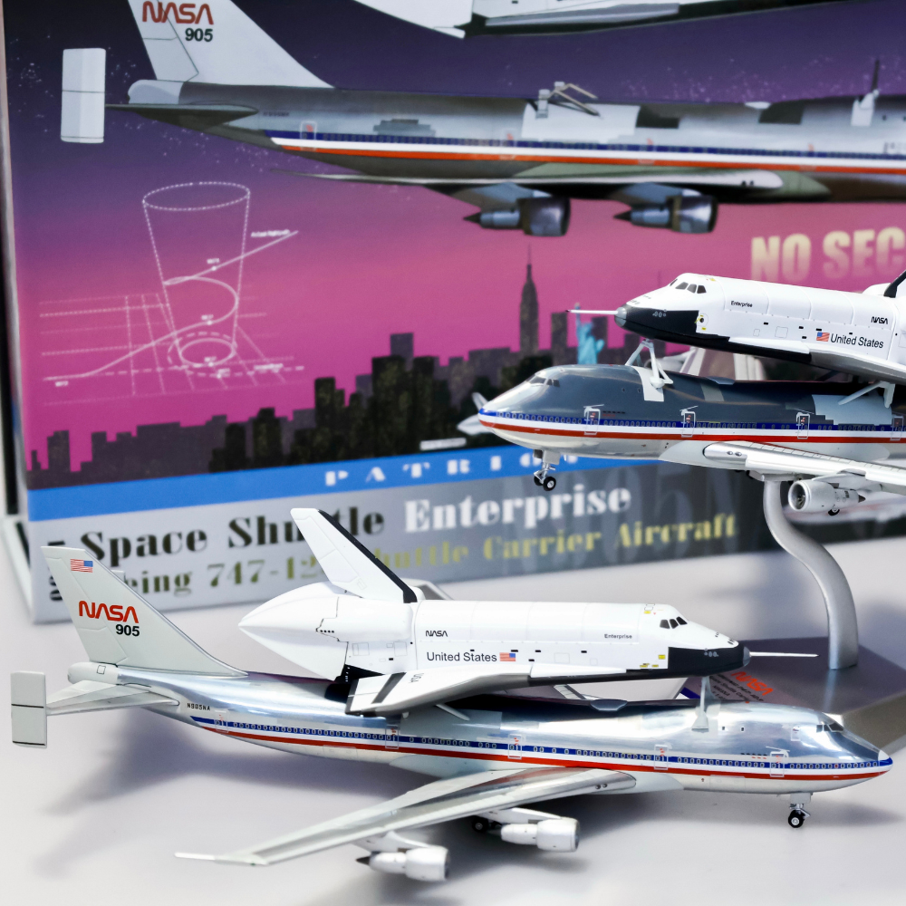 RBF現貨 Patriot 1:400 NASA 747-123 N905NA PT-400-023 *free shipping* 全球免運費
