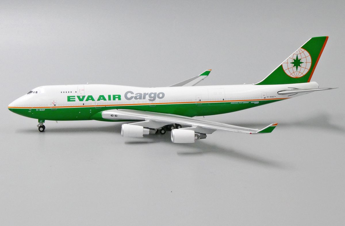 RBF現貨 JC 金屬 1:400 EVA AIR CARGO 747-400F XX4177 *free shipping* 全球免運費