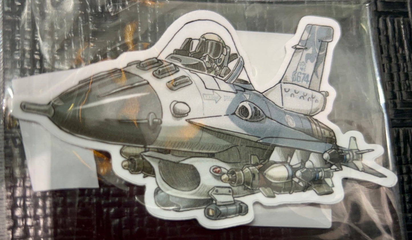 RBF現貨  F-16 ROCAF 6674 STICKER 貼紙 S-40-6674 *free shipping* 全球免運費