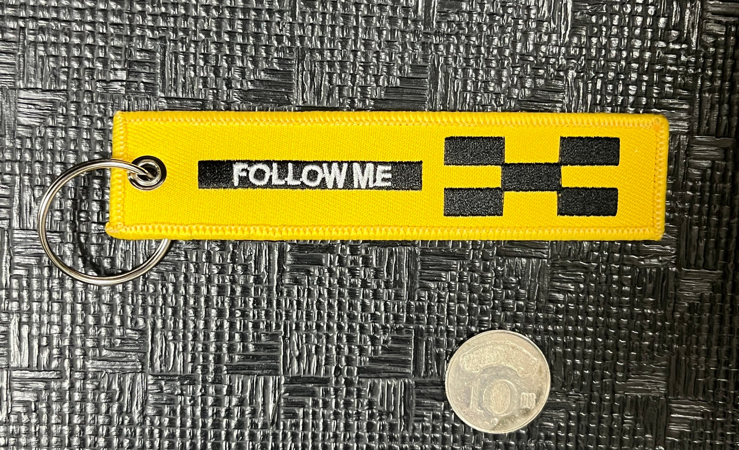 RBF現貨  FOLLOW ME KEY CHAIN 鑰匙圈 K-FM *free shipping* 全球免運費