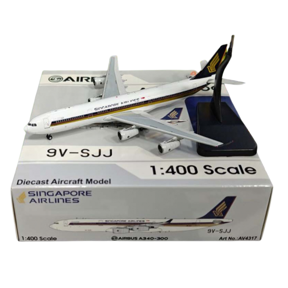 RBF現貨 AV 1/400 9V-SJJ Singapore A340-313 AV4317 全球免運 Free Shipping Worldwide
