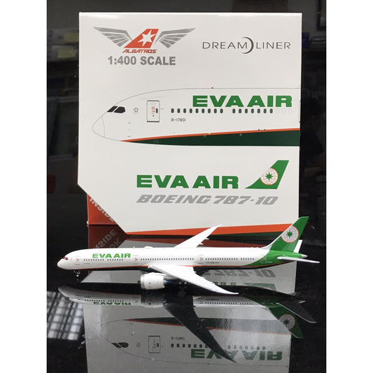 RBF現貨 ALB 金屬 1:400 EVA AIR 787-10 B-17801 ALB4EVA08 *free shipping* 全球免運費