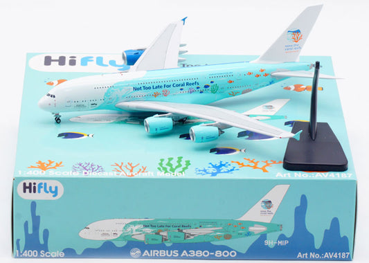 RBF現貨 AV 金屬 1/400 9H-MIP Hi Fly Malta A380-841 AV4187 *free shipping* 全球免運費