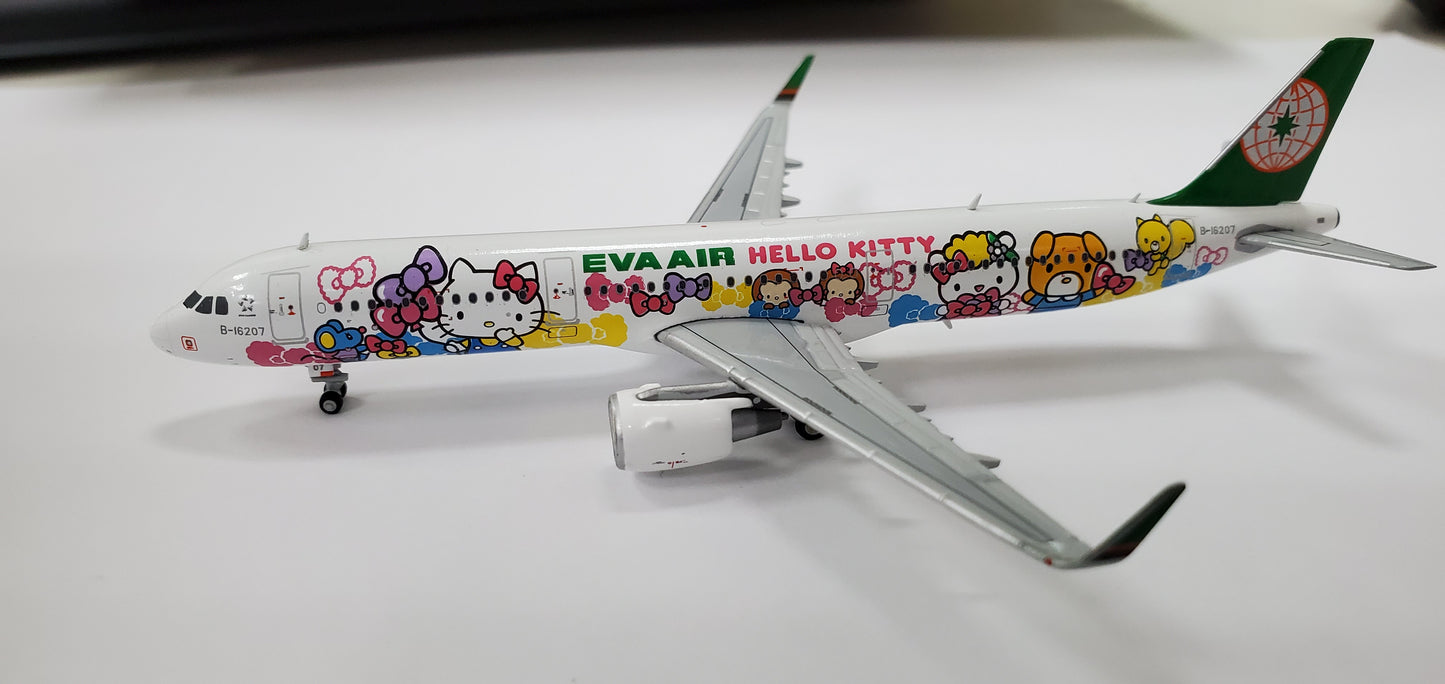 RBF現貨 ALB 金屬 1:400 EVA AIR A321 B-16207 友誼 ALB4EVA05 *free shipping* 全球免運費