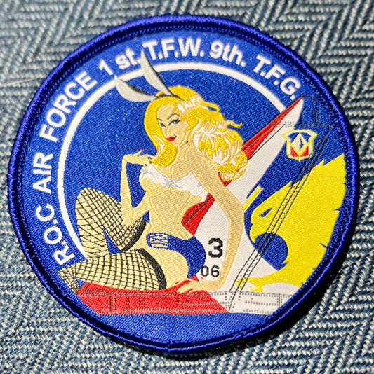 RBF現貨  ROCAF 1ST 9TH PATCH 臂章 ARM-1TFW9TFG *free shipping* 全球免運費