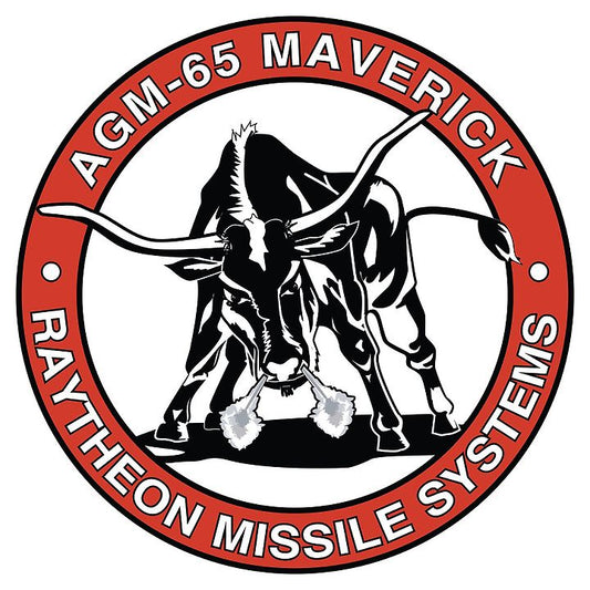 RBF現貨  AGM-65 STICKER 10CM 貼紙 S-AGM65 *free shipping* 全球免運費