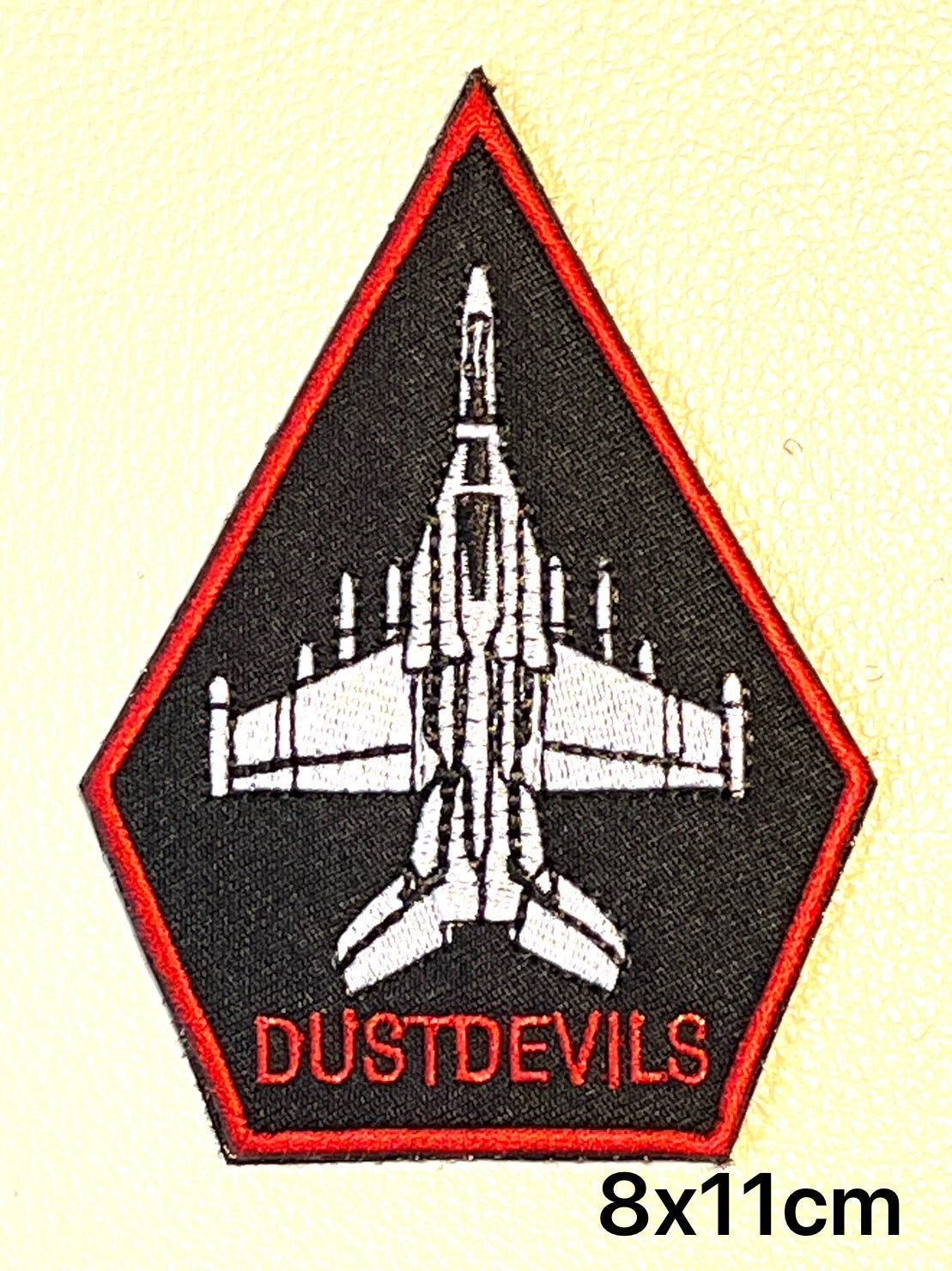 RBF絕版  F-18 DUSTDEVILS PATCH 臂章 ARM-F18DD *free shipping* 全球免運費