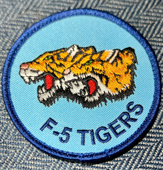 RBF現貨  F-5 TIGERS PATCH 臂章 ARM-F5TIGERS *free shipping* 全球免運費
