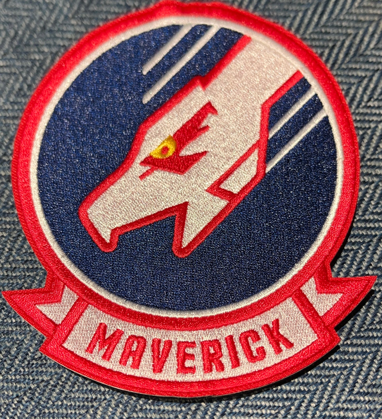 RBF絕版  MAVERICK PATCH 臂章 ARM-MAVERICK *free shipping* 全球免運費
