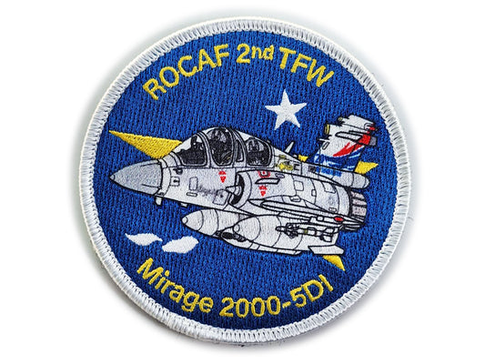 RBF現貨  ROCAF MIRAGE 2000 10CM PATCH 臂章 ARM-R2TM2 *free shipping* 全球免運費