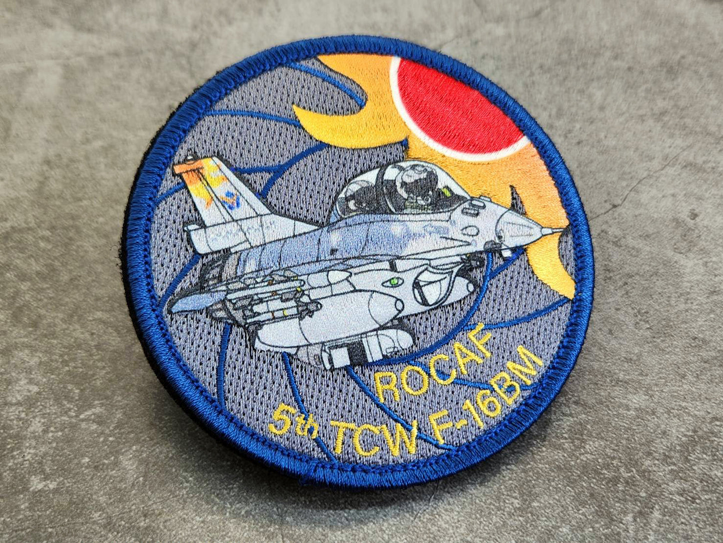 RBF現貨  ROCAF F-16BM 10CM PATCH 臂章 ARM-R5TF16 *free shipping* 全球免運費