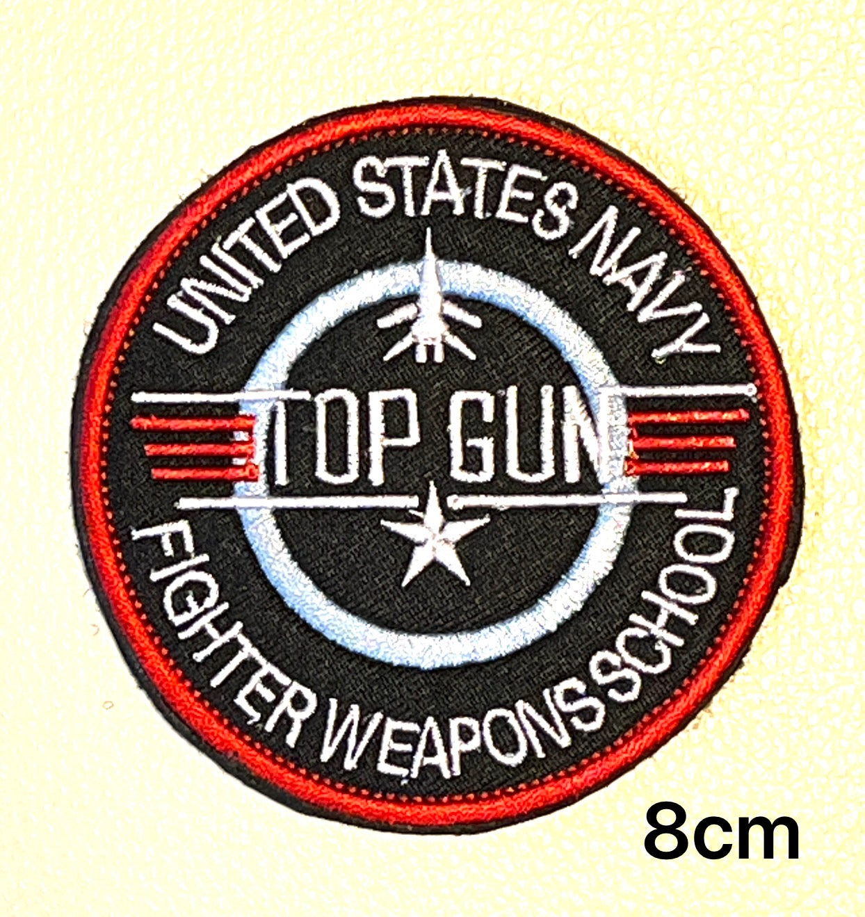 RBF絕版  TOP GUN FIGHTER WEAPON SCHOOL PATCH  ARM-USNTGFWS *free shipping* 全球免運費