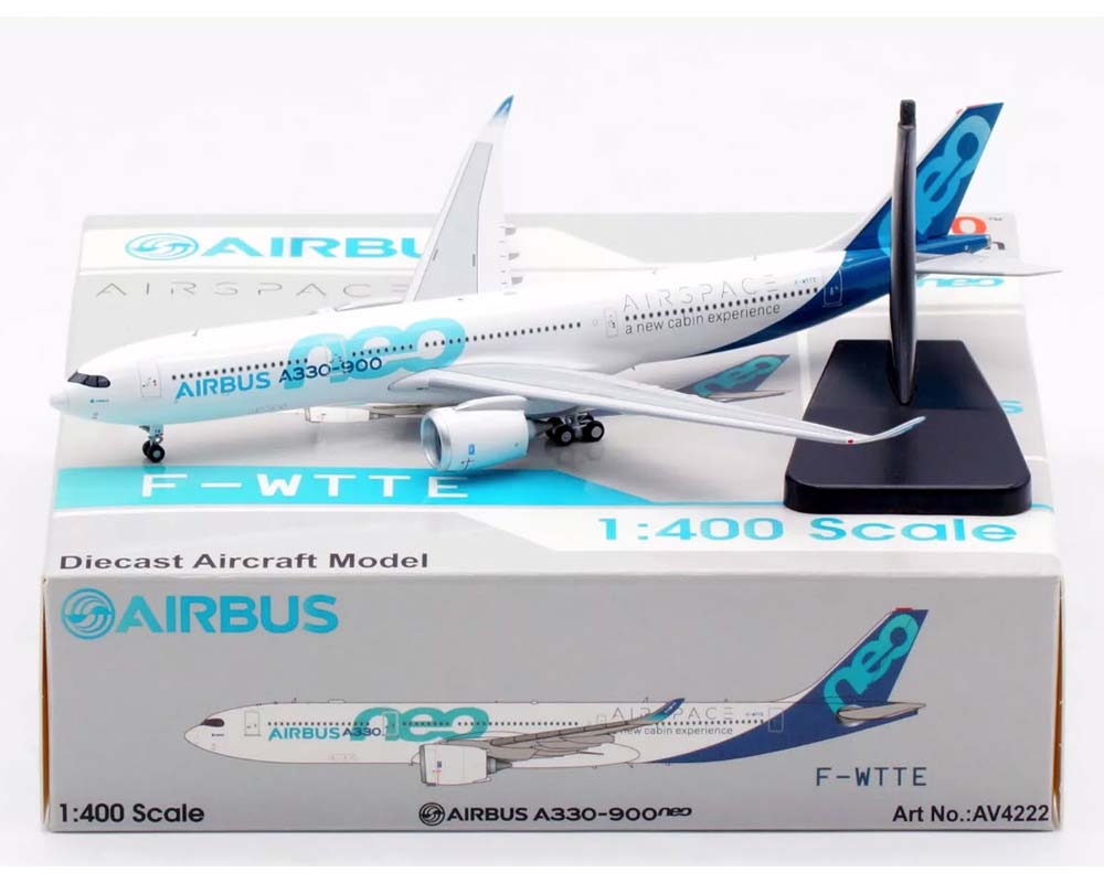 RBF現貨 AV 金屬 1/400 F-WTTE Industrie A330-941 AIRS AV4222 *free shipping* 全球免運費