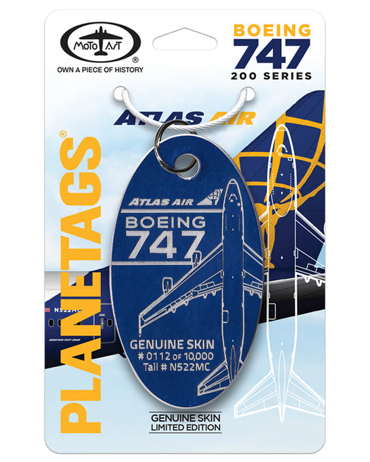 RBF絕版  Atlas 747 PLANETAGS  670087938925 *free shipping* 全球免運費