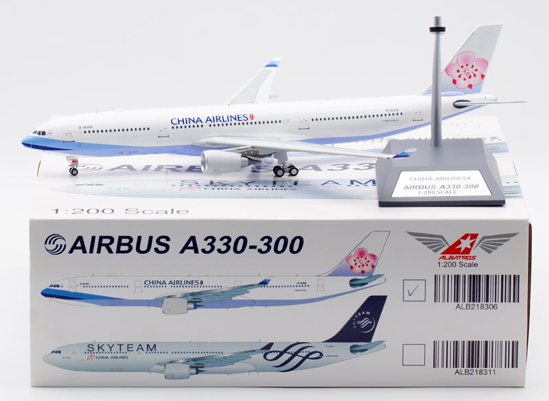 RBF現貨 ALB 金屬 1:200 CHINA AIRLINES A330-302 B-1830 ALB218306 *free shipping* 全球免運費