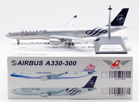 RBF絕版 ALB 金屬 1:200 SKYTEAM CHINA AIRLINES A330-30 ALB218311 *free shipping* 全球免運費