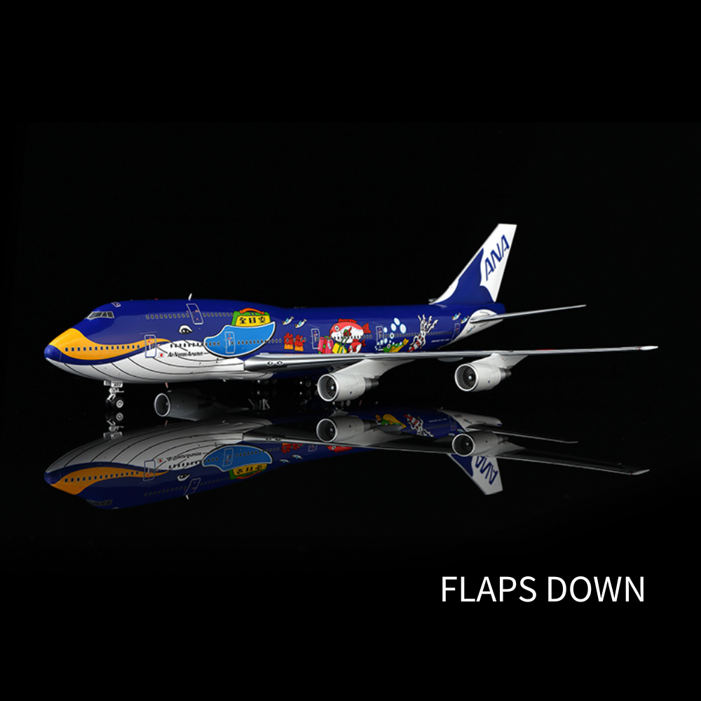 RBF SQ 1:200 ANA B747-400D JA8963 flaps L2086FD 全球免運 Free Shipping Worldwide
