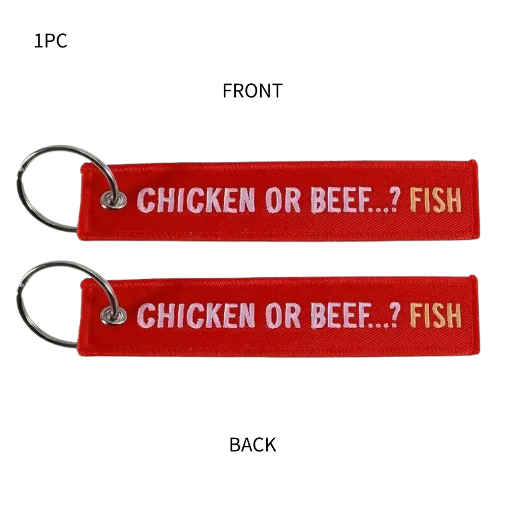 RBF 現貨 CHICKEN OR BEEF KEY CHAIN 13CM 鑰匙圈 K13-COBF 全球免運 Free Shipping Worldwide