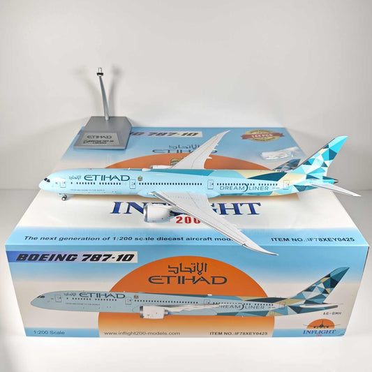 RBF絕版 IF 金屬 1:200 Etihad 787-10 A6-BMH IF78XEY0425 *free shipping* 全球免運費