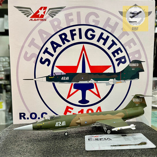 RBF現貨 ALB 金屬 1:72 ROCAF F-104 4241 ALB724241 *free shipping* 全球免運費
