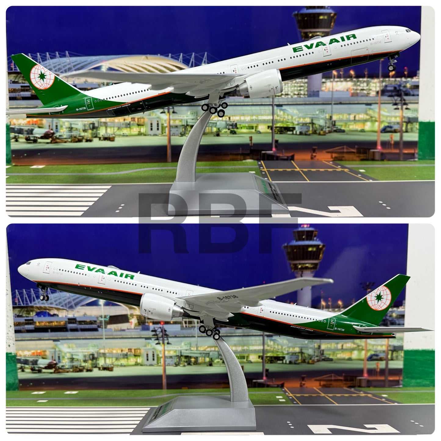 RBF現貨 ALB 金屬 1:200 EVA 777-300ER B-16738 ALB216738 *free shipping* 全球免運費