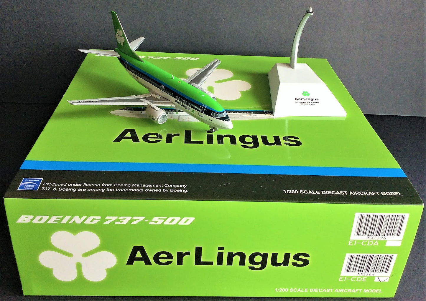 RBF絕版 JC 金屬 1:200 AER LINGUS 737-500 XX2364 *free shipping* 全球免運費