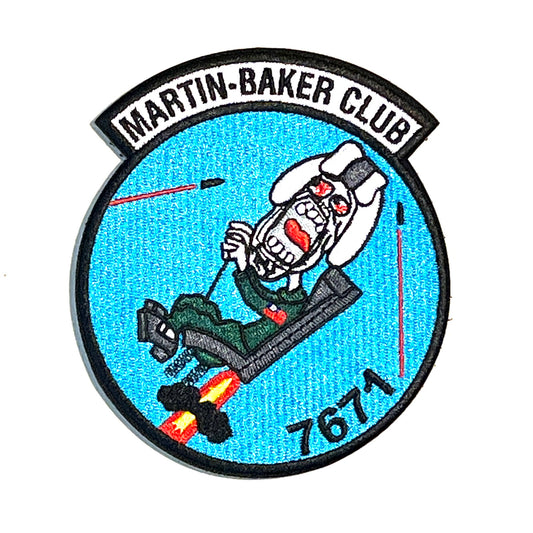 RBF現貨  MARTIN-BAKER CLUB 10CM PATCH 臂章 ARM-MBC7671 *free shipping* 全球免運費