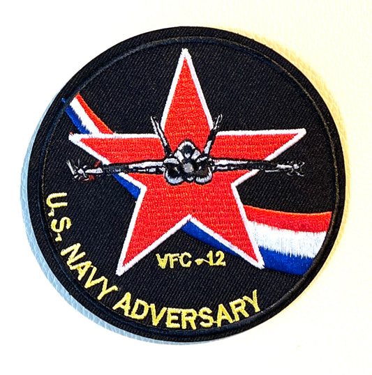 RBF現貨  F-18 VFC-12 10CM PATCH 臂章 ARM-VFC12 *free shipping* 全球免運費