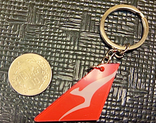 RBF絕版   QANTAS Acrylic KEY CHAIN KEY CHAIN  K200-QT *free shipping* 全球免運費
