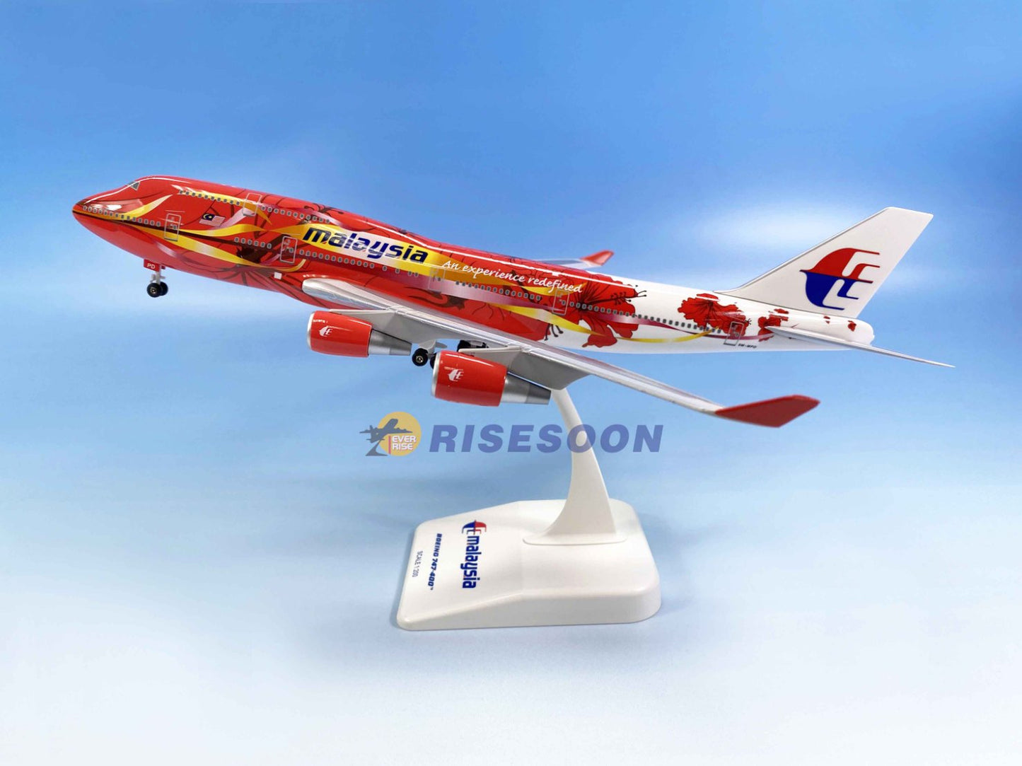 RBF現貨  1/200 MALAYSIA B747-400 MAS20B744P02 *free shipping* 全球免運費