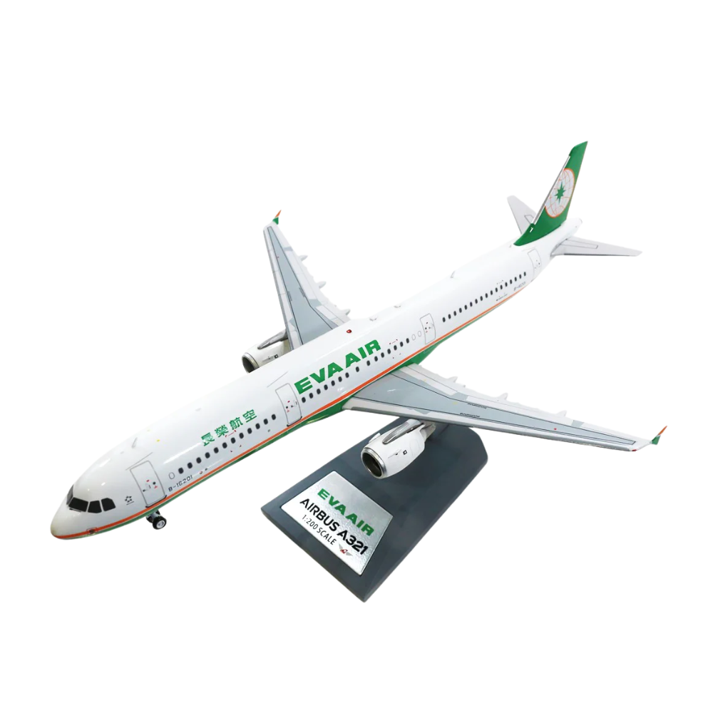 RBF現貨 ALB 金屬 1:200 EVA AIR A321 B-16201 ALB2EVA321 *kostenloser Versand* 全球免運費