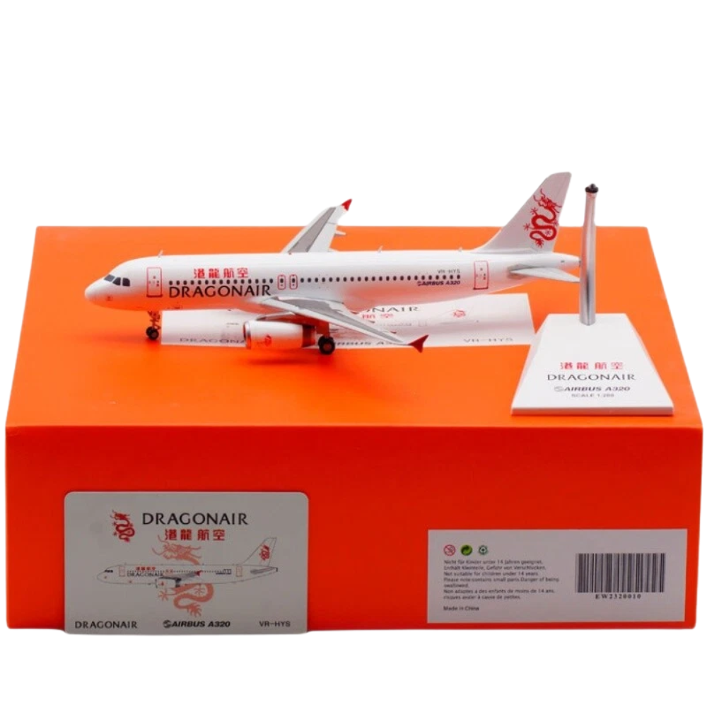 RBF スポット JC メタル 1:200 香港ドラゴン A320 EW2320010 *送料無料* 世界中送料無料
