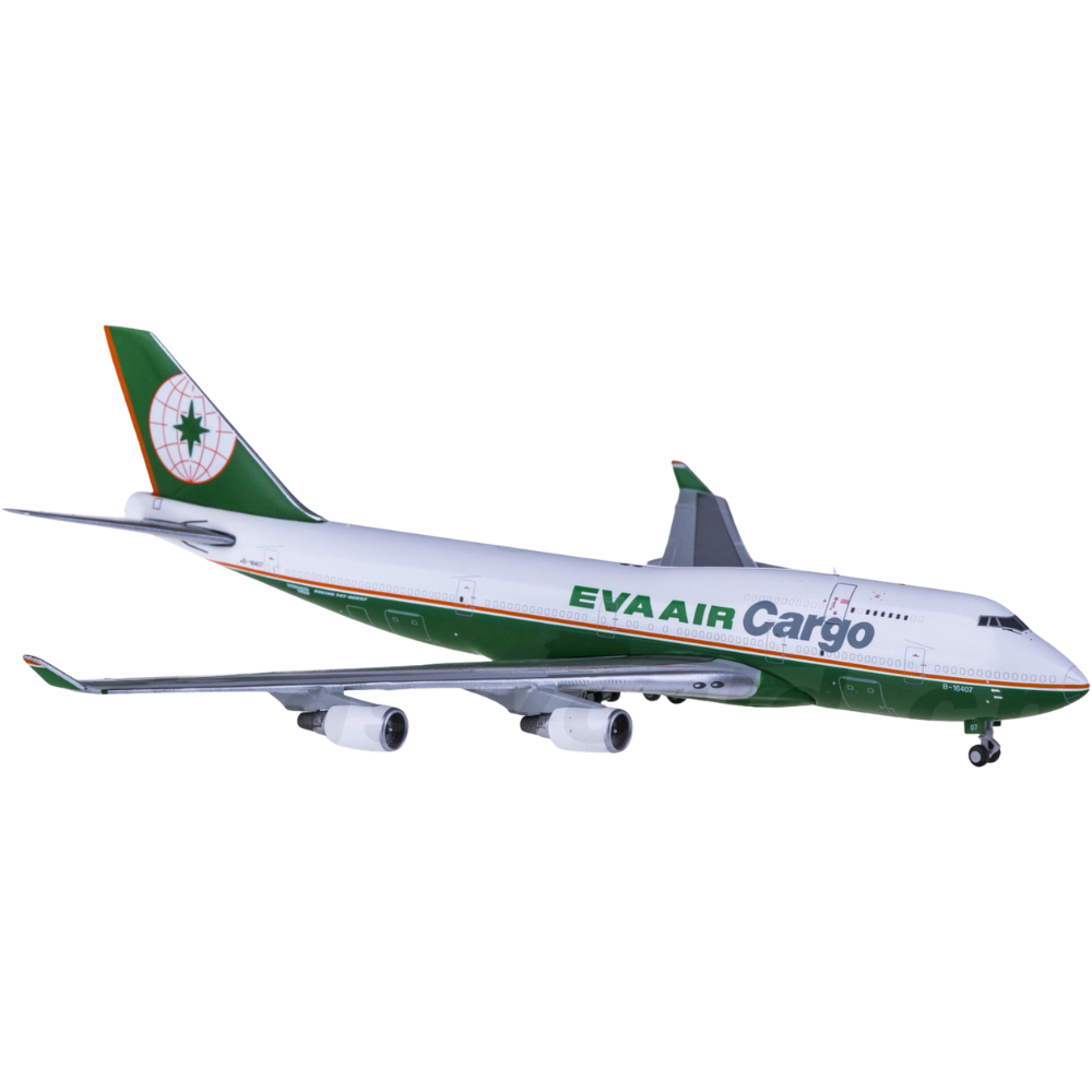 RBF現貨 JC 金屬 1:400 EVA AIR CARGO 747-400F XX4177 *free shipping* 全球免運費