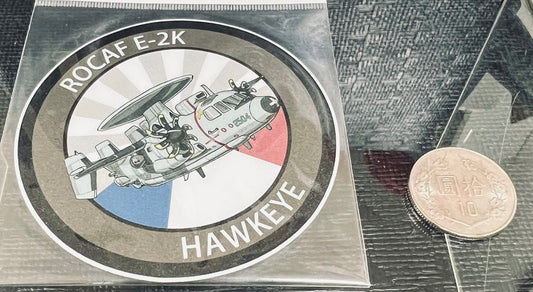 RBF現貨  ROCAF E-2K STICKER 貼紙 S-E2K *free shipping* 全球免運費