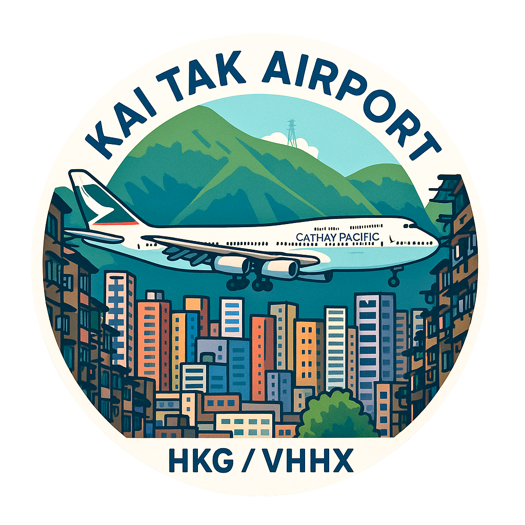 RBF現貨  KAI TAK STICKER 10CM 貼紙 S-KTAHV *free shipping* 全球免運費