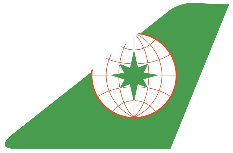 RBF現貨  EVA AIR 10CM STICKER 貼紙 S-T-BR *free shipping* 全球免運費