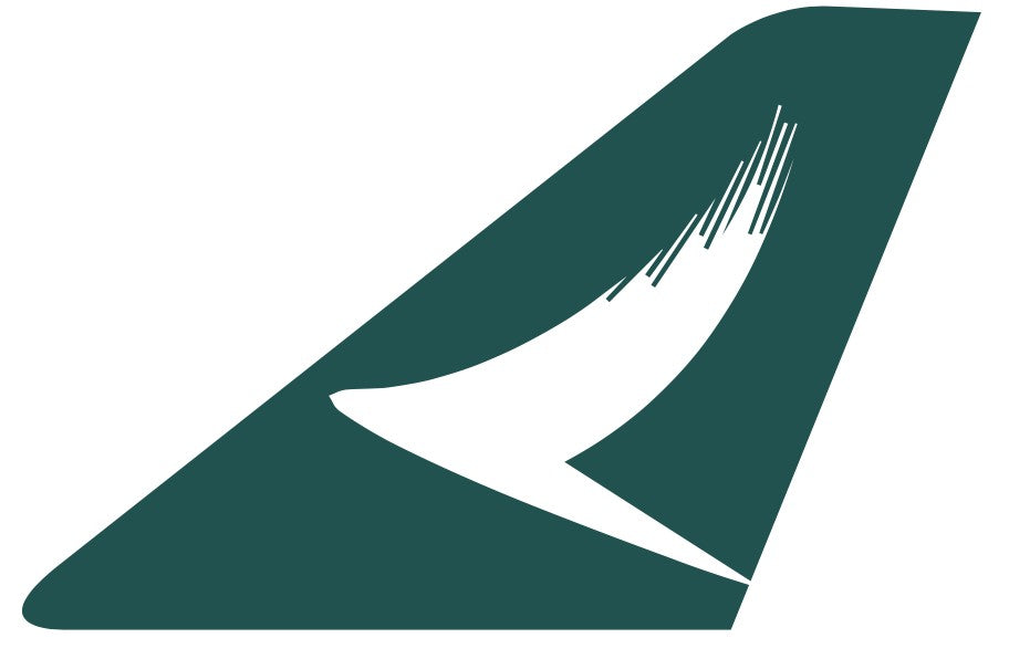 RBF現貨  CATHAY PACIFIC 10CM STICKER 貼紙 S-T-CX *free shipping* 全球免運費