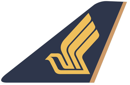 RBF現貨  SINGAPORE AIRLINES 10CM STICKER 貼紙 S-T-SQ *free shipping* 全球免運費