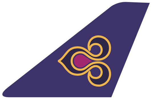 RBF現貨  THAI AIRWAYS 10CM STICKER 貼紙 S-T-TH *free shipping* 全球免運費