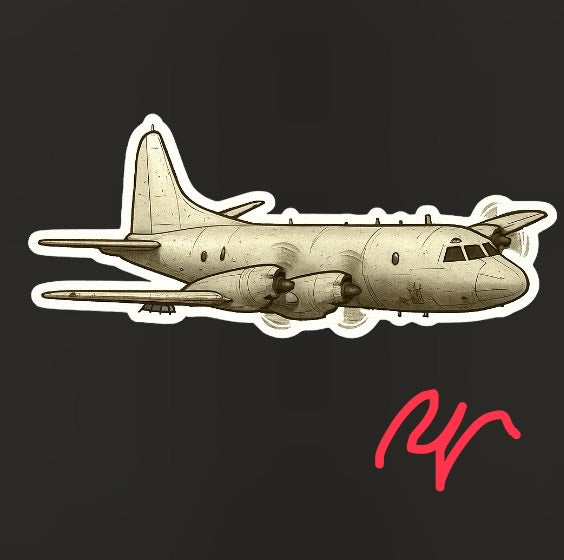 RBF現貨 P-3 10CM STICKER 貼紙 S10-P3 *free shipping* 全球免運費