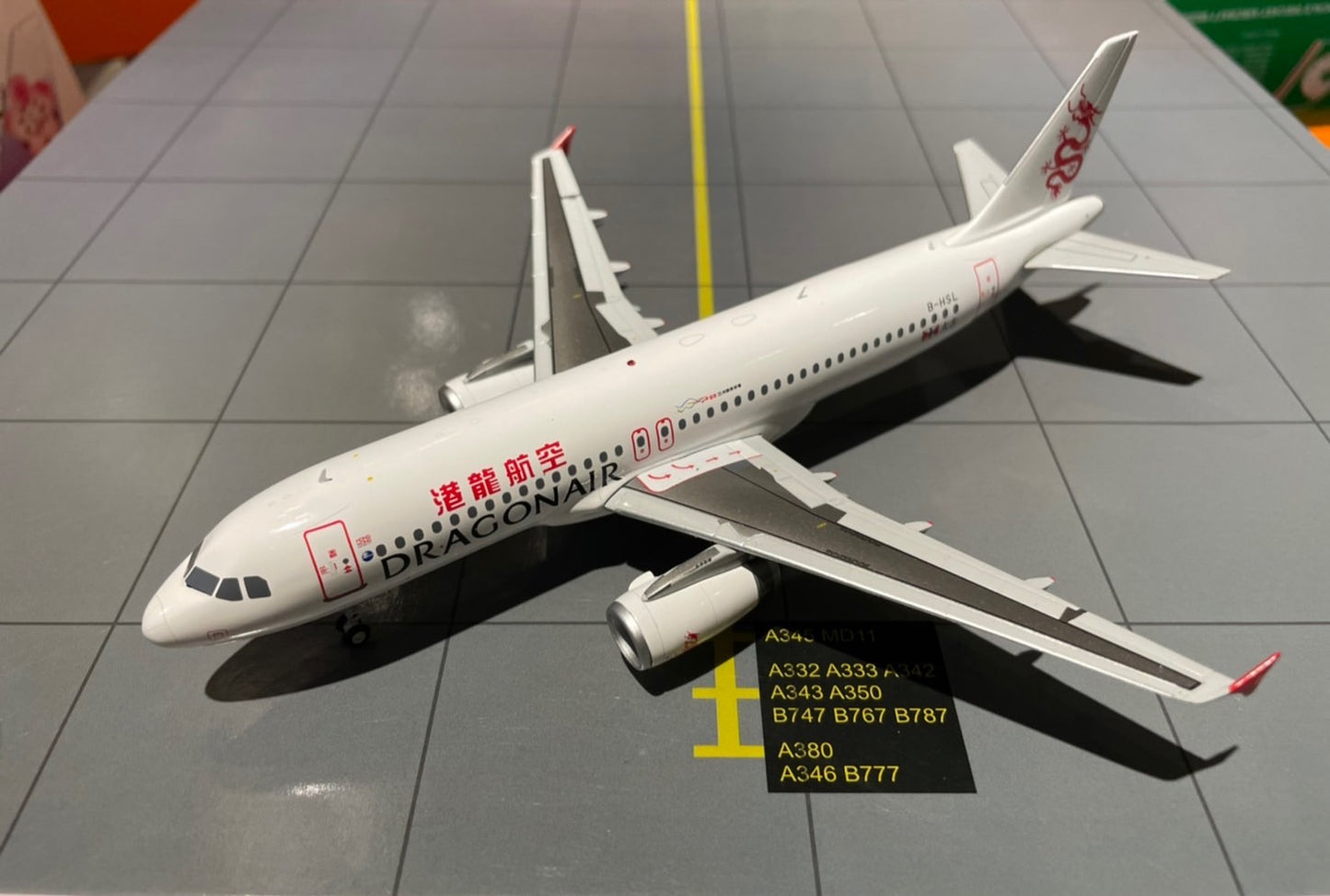 RBF絕版 JC 金屬 1:200港龍 A320 EW2320008 *free shipping* 全球免運費