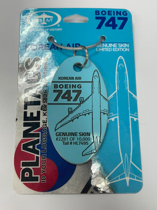 RBF現貨   PLANETAG KOREAN 747 763961286295 *free shipping* 全球免運費