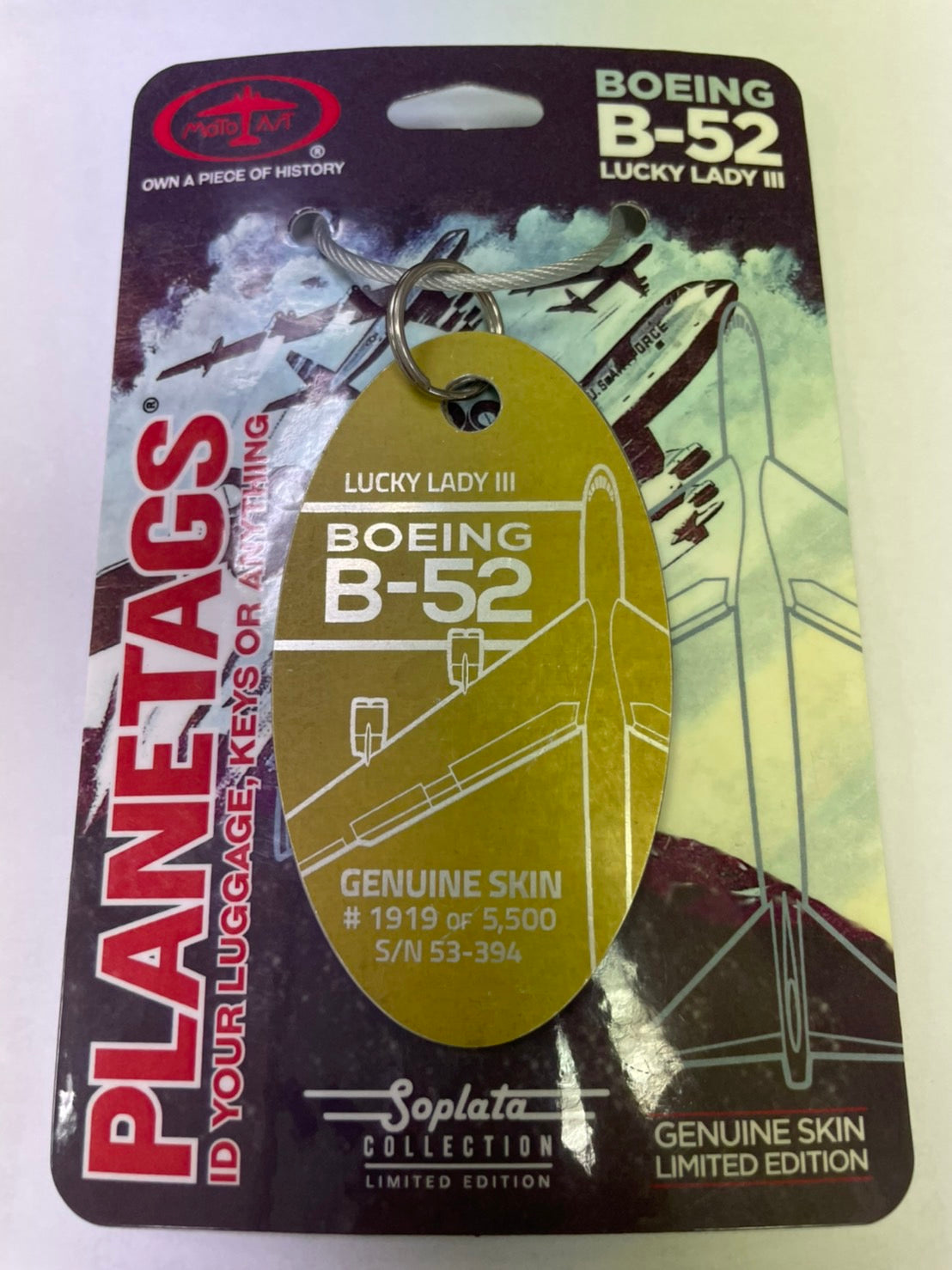 RBF絕版 PLANETAG 蒙皮 B-52 PLANETAG PT-B52 LL MGreen *free shipping* 全球免運費