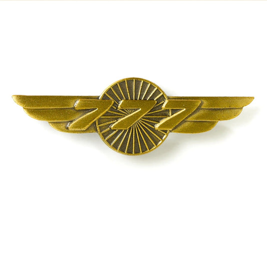 RBF現貨   777 pin 胸章 777-PIN *free shipping* 全球免運費