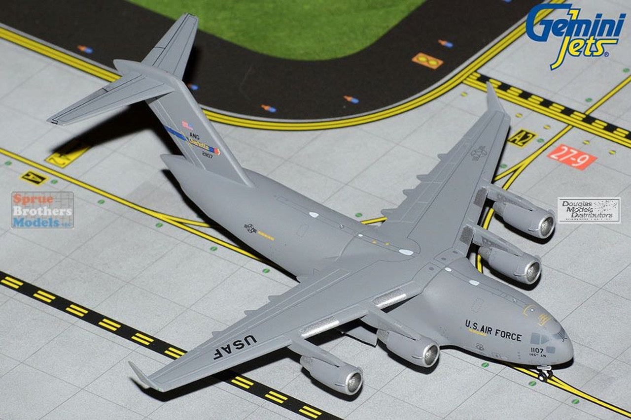 RBF現貨  1:400 Gemini Jets C-17A Globemaster  GEMGM137 *free shipping* 全球免運費