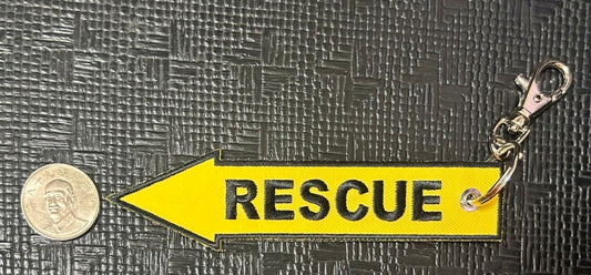 RBF絕版  RESCUE KEY CHAIN KEY CHAIN 鑰匙圈  K-120-RES2 *free shipping* 全球免運費